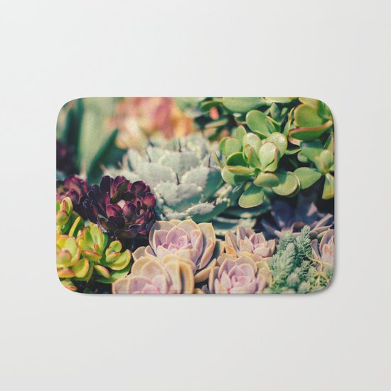 Cacti And Succulents I Bath Mat