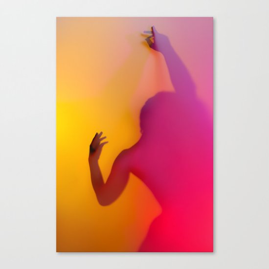 The Color of Love Canvas Print