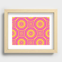Kaleidoscope - Colletta-fabric-Pattern7 Recessed Framed Print
