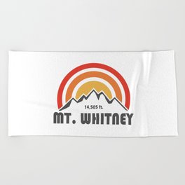 Mt. Whitney Beach Towel