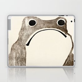 Unimpressed Frog Meika Gafu by Matsumoto Hoji 1814 - Frog Laptop Skin