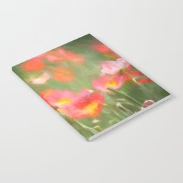 Poppy Flowers painting Notebook