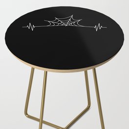 Spider web frequency Side Table