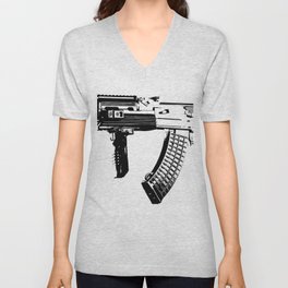 AK-47 V Neck T Shirt
