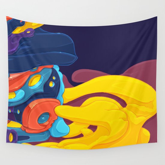 Moon & Stars Wall Tapestry