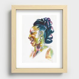 Celia Cruz Recessed Framed Print