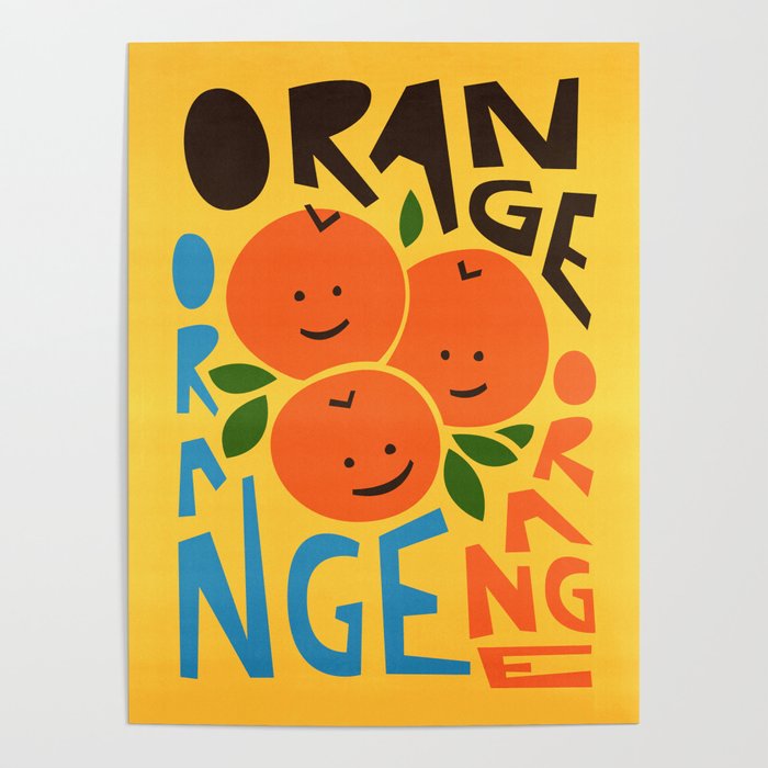 Orange A Tang Poster
