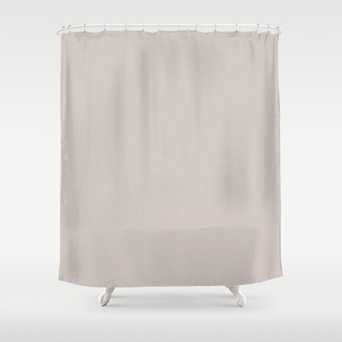 Natural Silk Tan Shower Curtain