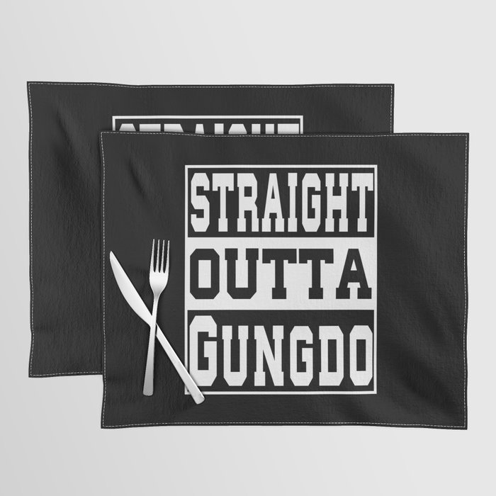 Gungdo Say Funny Placemat