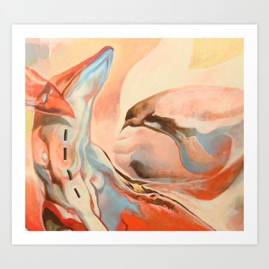 Cube (2ND part) Art Print