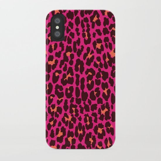 Pink Leopard iPhone Case
