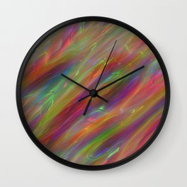 Vivid colorful Wall Clock