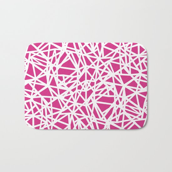 Ab Upside Down Pink Bath Mat