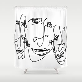 130911-2 Leroy Shower Curtain