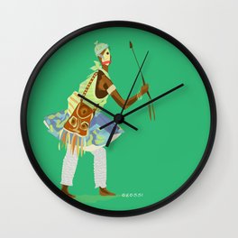 ORIXAS_ oxossi Wall Clock