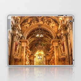 Brazil Photography - Beautiful Architecture Inside Of A Brazillian Church Laptop Skin