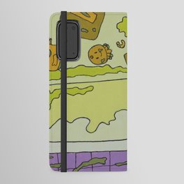 grimy tub Android Wallet Case