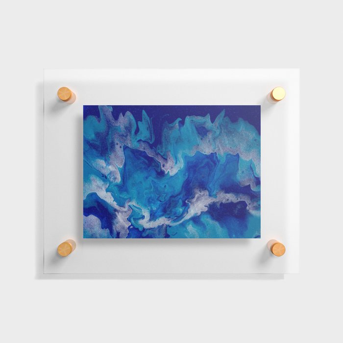 Ocean Blues Floating Acrylic Print