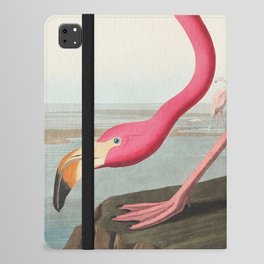 Pink Flamingo from Birds of America (1827) by John James Audubon iPad Folio Case