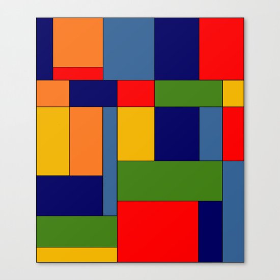 Abstract #348 Canvas Print
