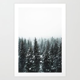 Girdwood, Alaska Art Print