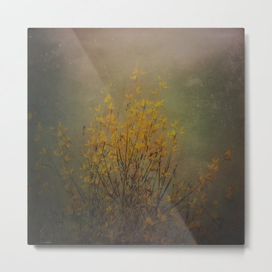 Vintage flowering bloom Metal Print