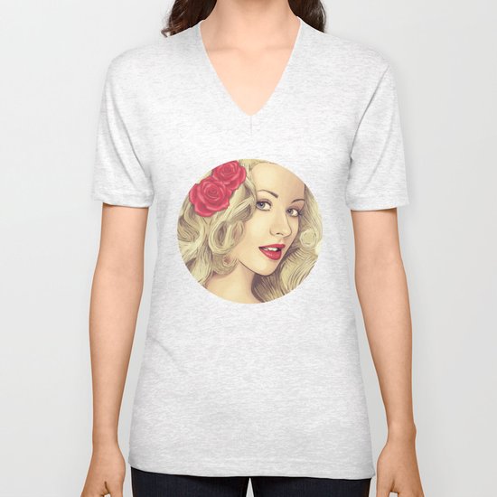 Christina Aguilera Unisex V-Neck
