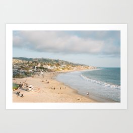 Main Beach, Laguna 02 Art Print | Beach, Unitedstates, Nature, Coastal, Northamerica, California, Photo, Lagunabeach 