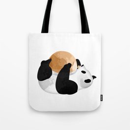 Panda with Pan de Sal Tote Bag