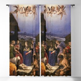 Angelo Bronzino - Adoration of the Shepherds Blackout Curtain