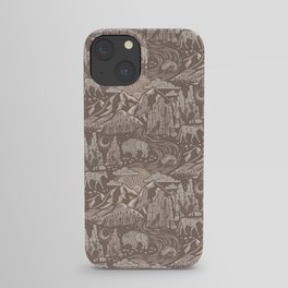 Wild West - Taupe Neutral  iPhone Case