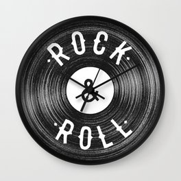 Rock & Roll Wall Clock