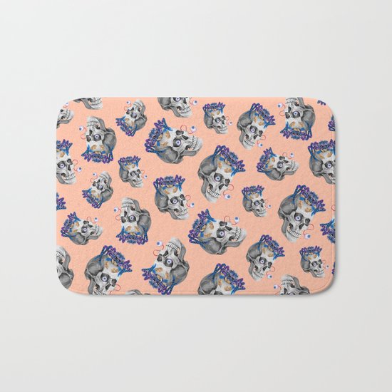 Skull Spider Bath Mat
