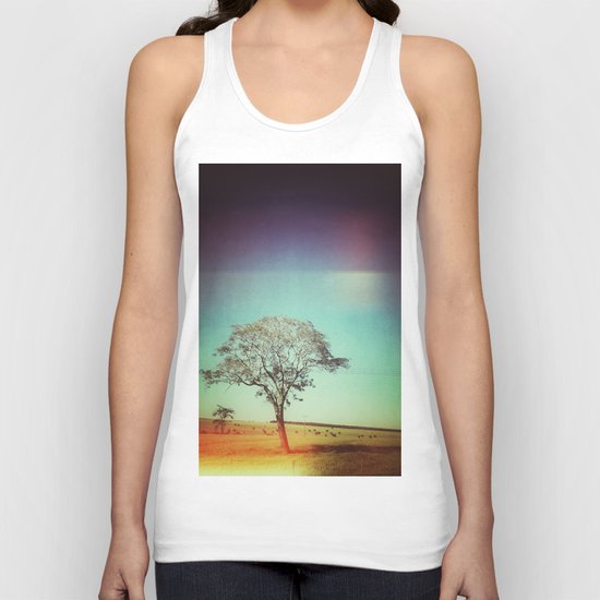 Light Tree Unisex Tank Top