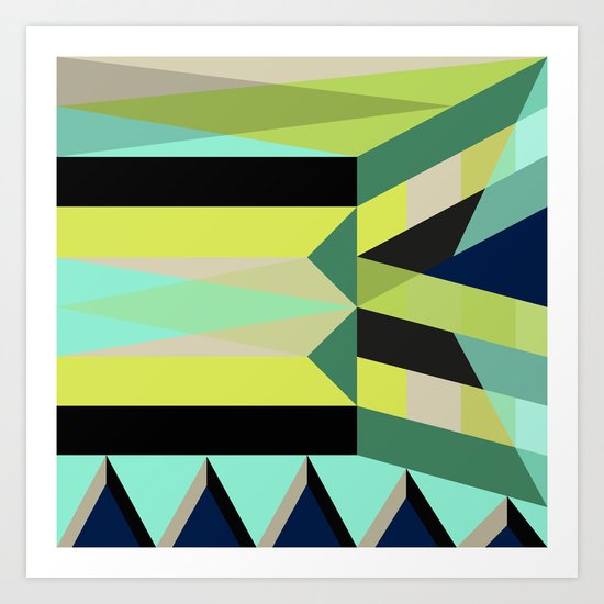 Geometric#25 Art Print