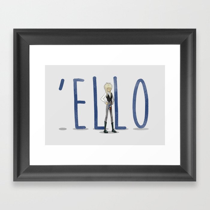 'Ello Framed Art Print