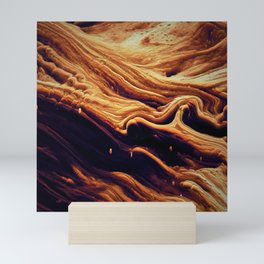 Abstract Voxel Landscape 14 Mini Art Print