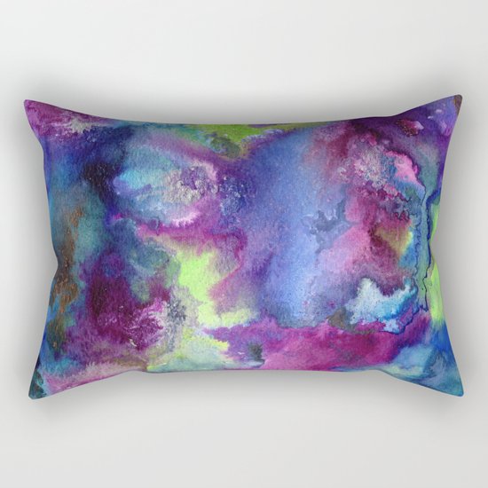 Abstract Ink #2 Rectangular Pillow