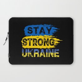 Stay Strong Ukraine Laptop Sleeve