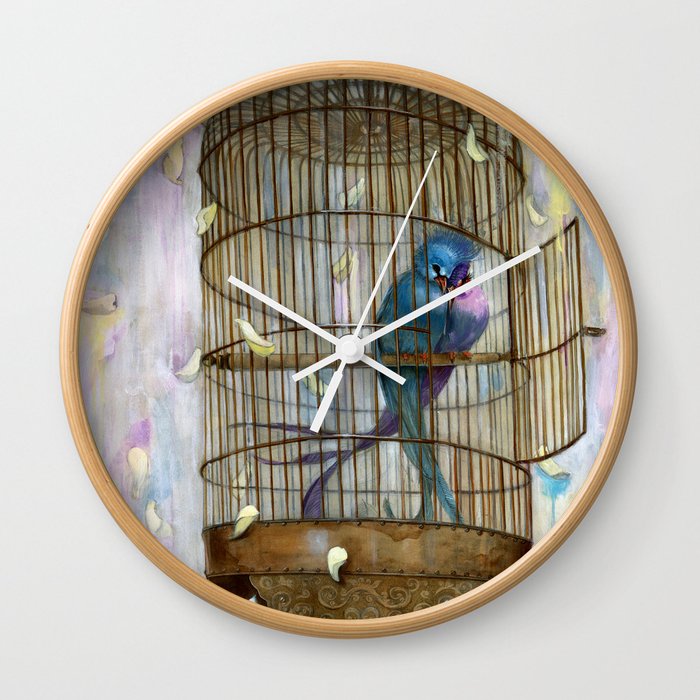 Birds in Love! Wall Clock