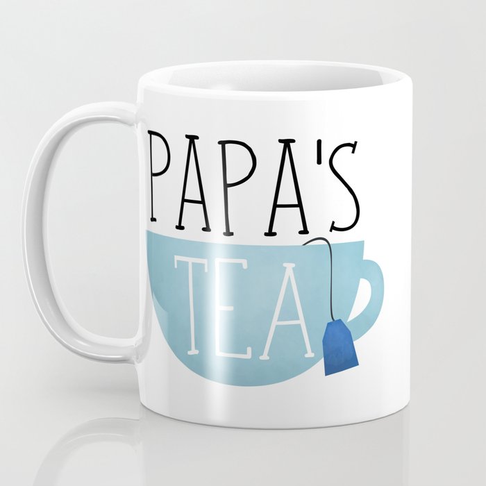 Papa's Coffee Coffee Mug by A Little Leafy