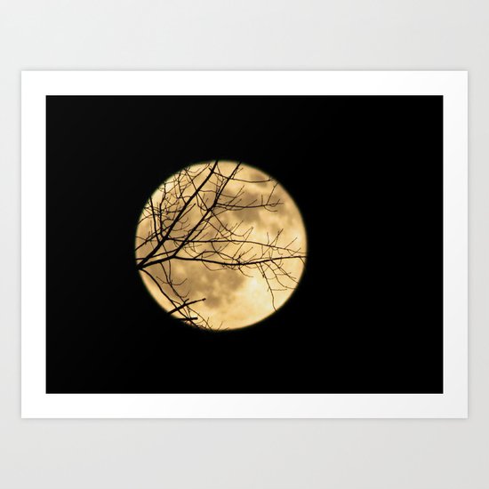 Shadows on the Moon Art Print