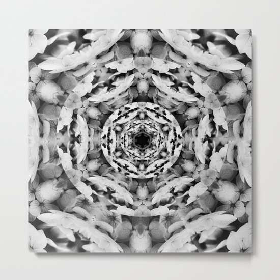 Noir et Blanc Metal Print
