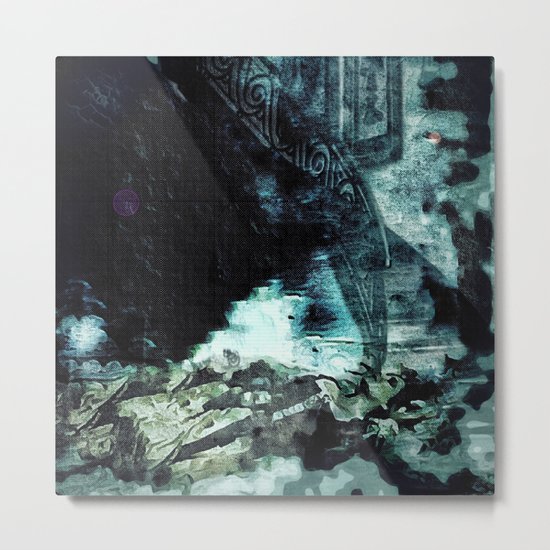 Shoved: Victoria - The Dweller in the Dark Metal Print