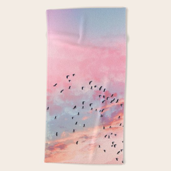 Be Free Beach Towel
