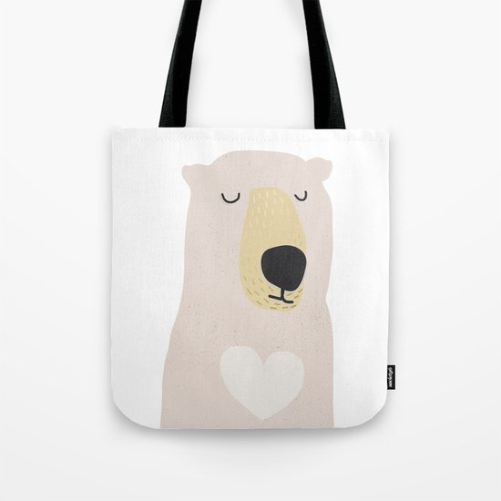 I love you beary much Tote Bag