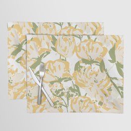 Abstract Roses Pattern  Placemat