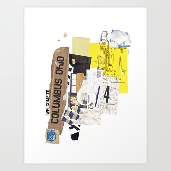 Columbus Art Print
