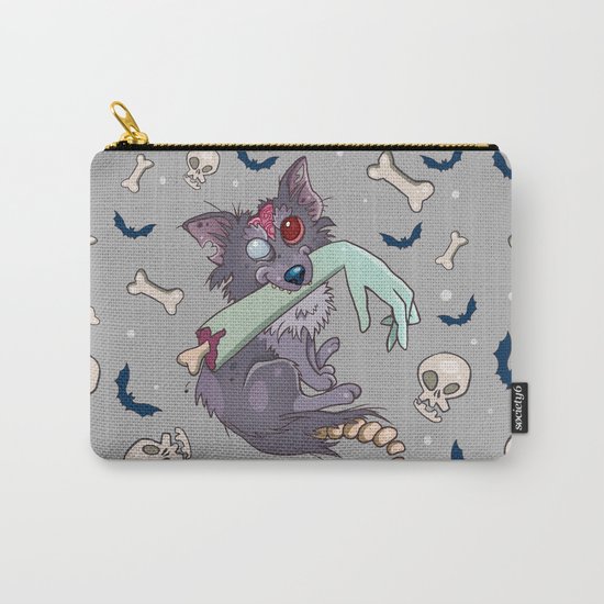 Rufus the zombie dog Carry-All Pouch