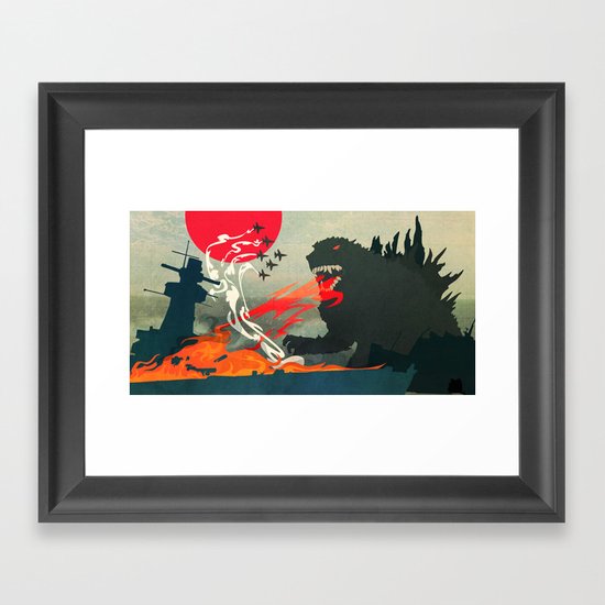 Tokyo or Bust Framed Art Print